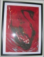Black Swan, 50 x 70, Acryl auf Malkarton, verkauft