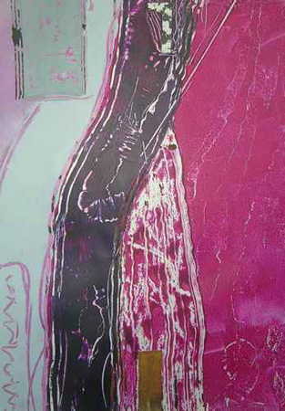 Unusual Pink, 50 x 70, Acryl auf Malkarton, verfgbar
